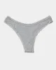 Thong - Grey Marl sold by Stripe & Stare