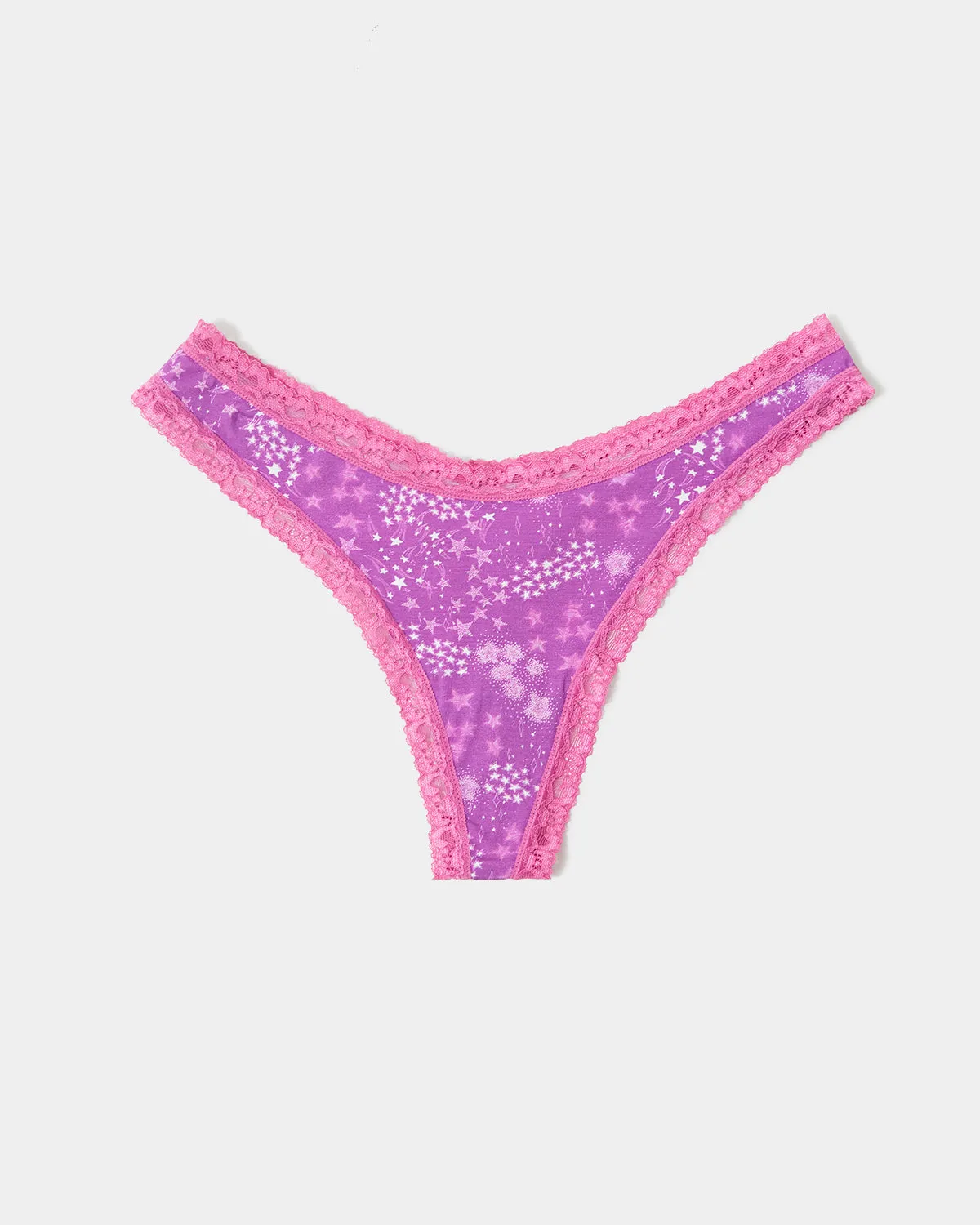 Thong - Orchid Magic sold by Stripe & Stare