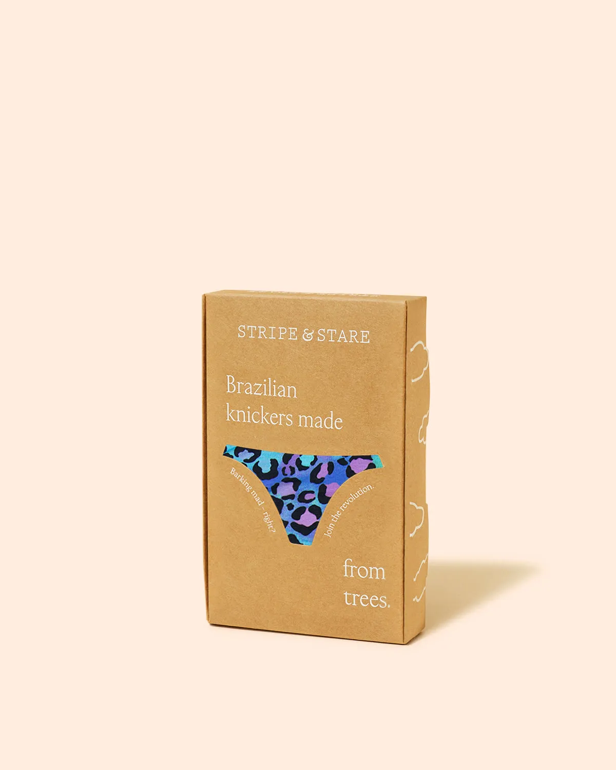 Brazilian Knicker - Galaxy Leopard sold by Stripe & Stare product image thumbnail 2