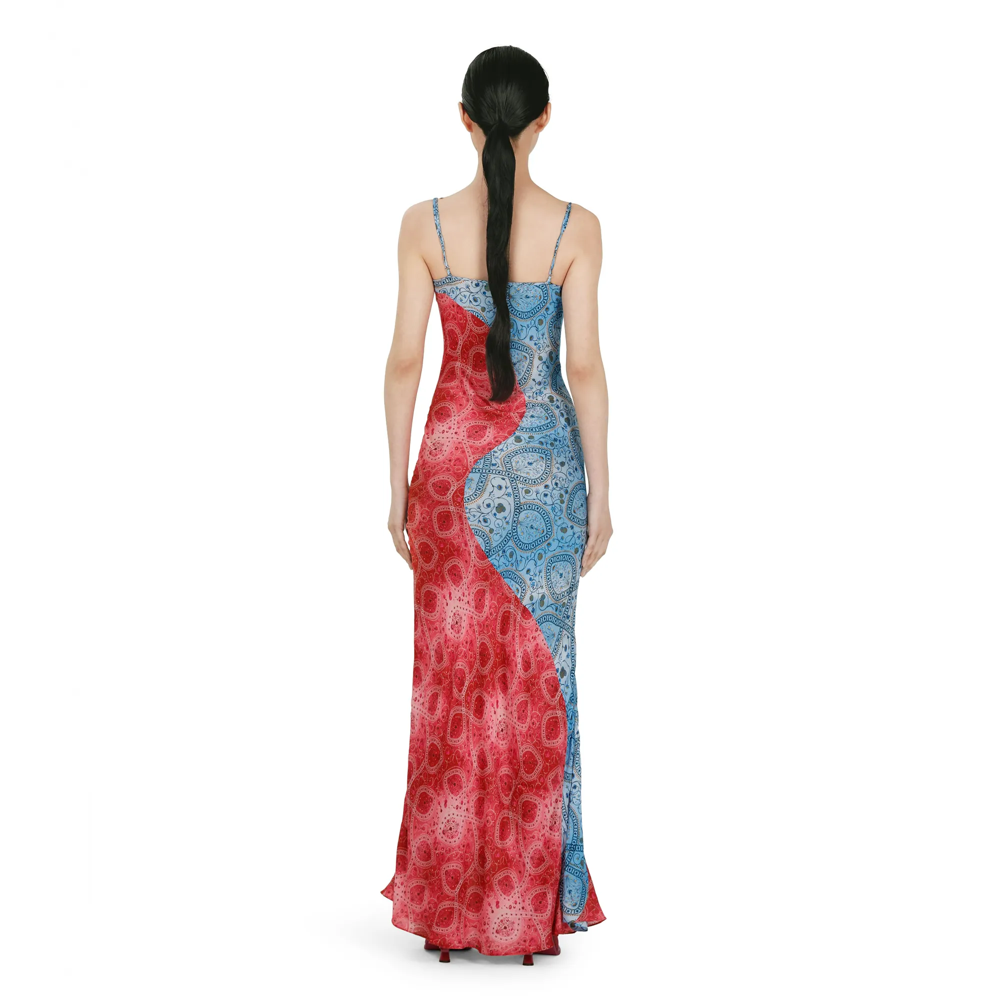 Coral Slip Dress sold by Ahluwalia product image thumbnail 5