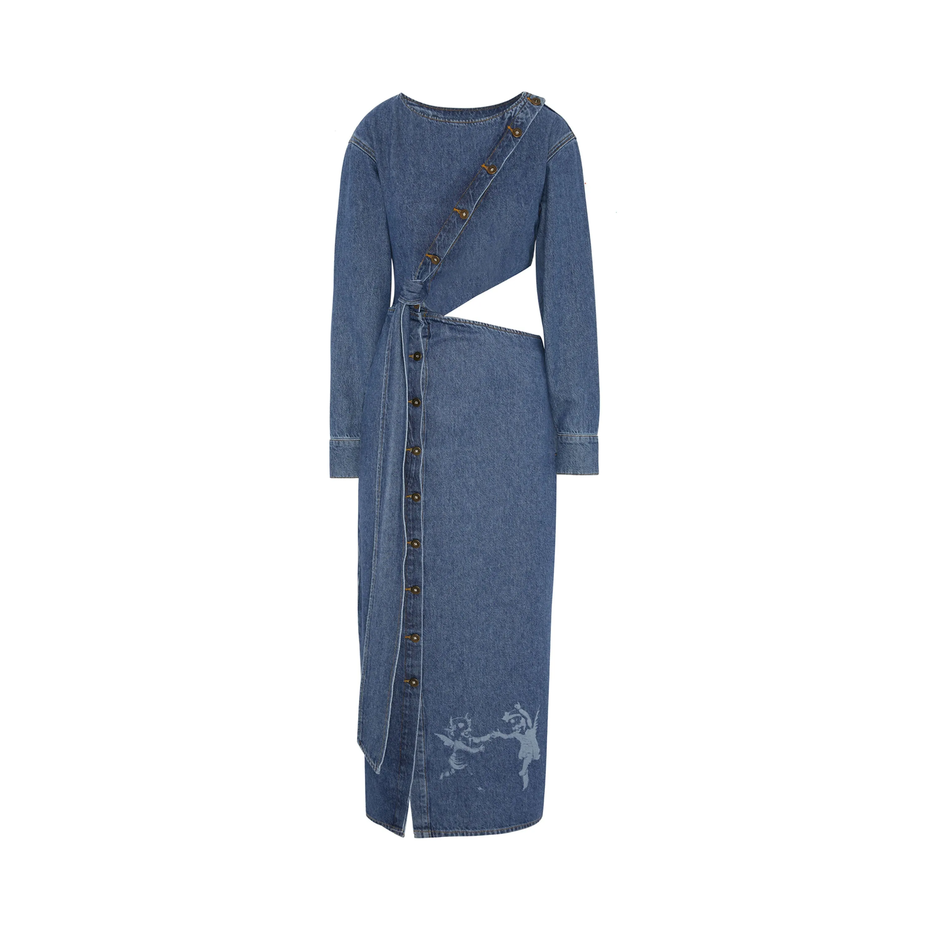 Gabo Denim Dress sold by Ahluwalia product image thumbnail 2