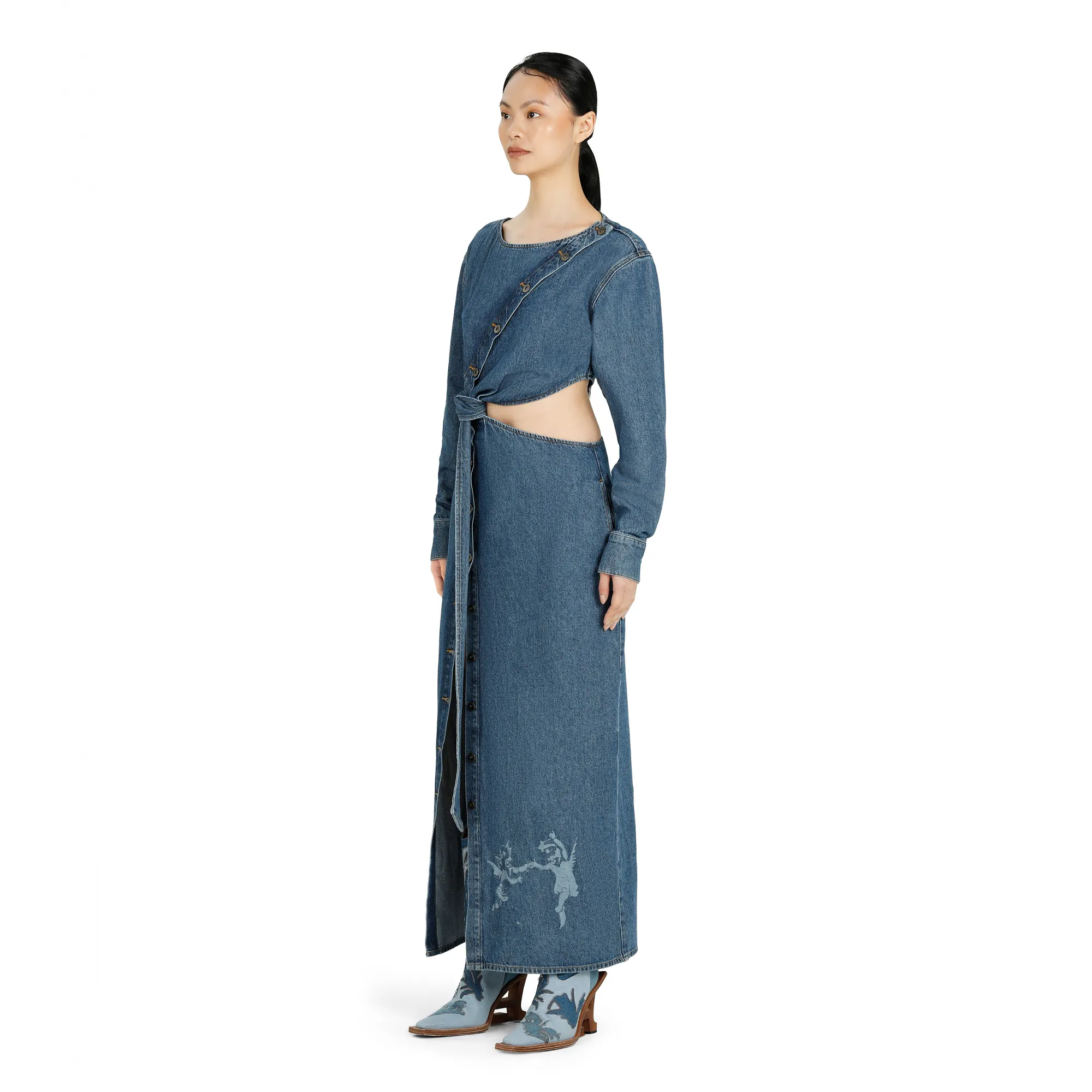 Gabo Denim Dress sold by Ahluwalia product image thumbnail 3