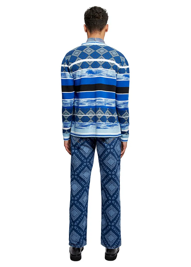 Mata Knitted Cardigan sold by Ahluwalia product image thumbnail 4