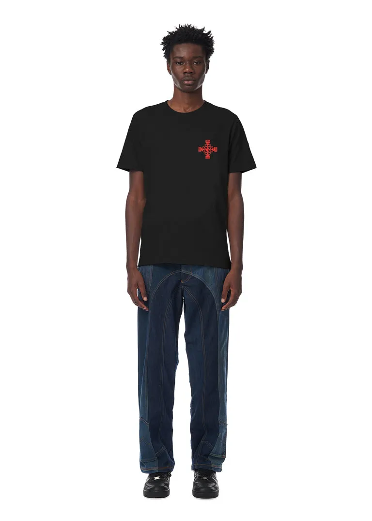 Emblem short sleeved T-shirt - Limited edition sold by Ahluwalia product image thumbnail 3