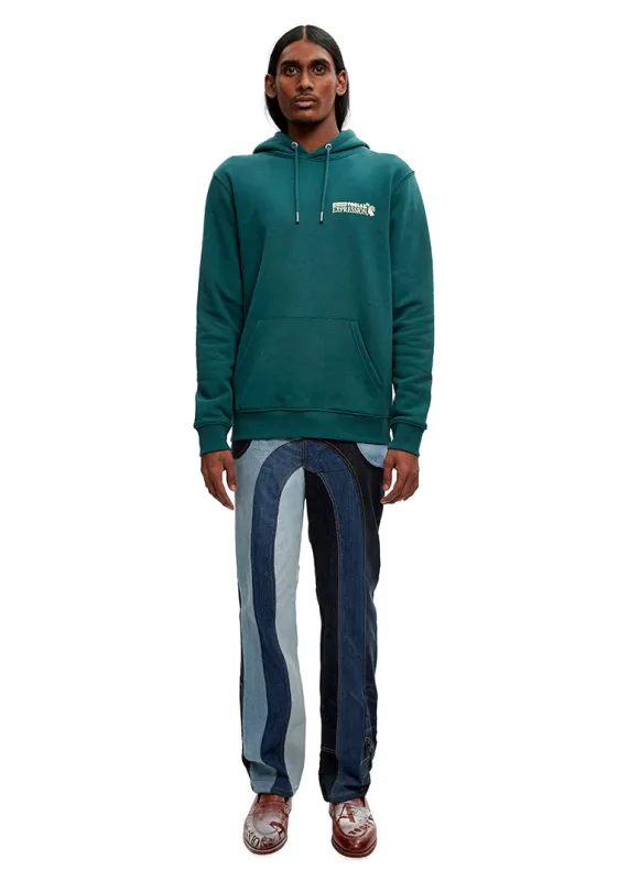 Green Tools of Expression hoodie sold by Ahluwalia