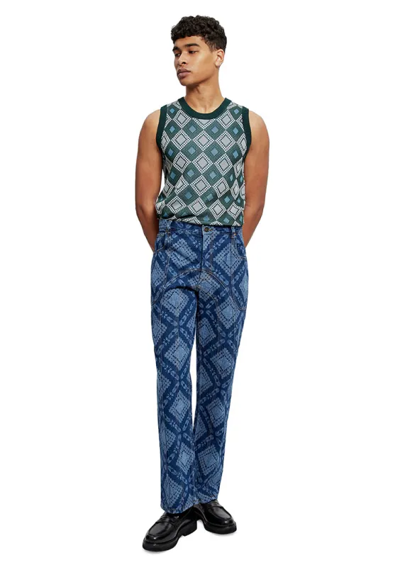 Dhoom Knitted Vest made by Ahluwalia