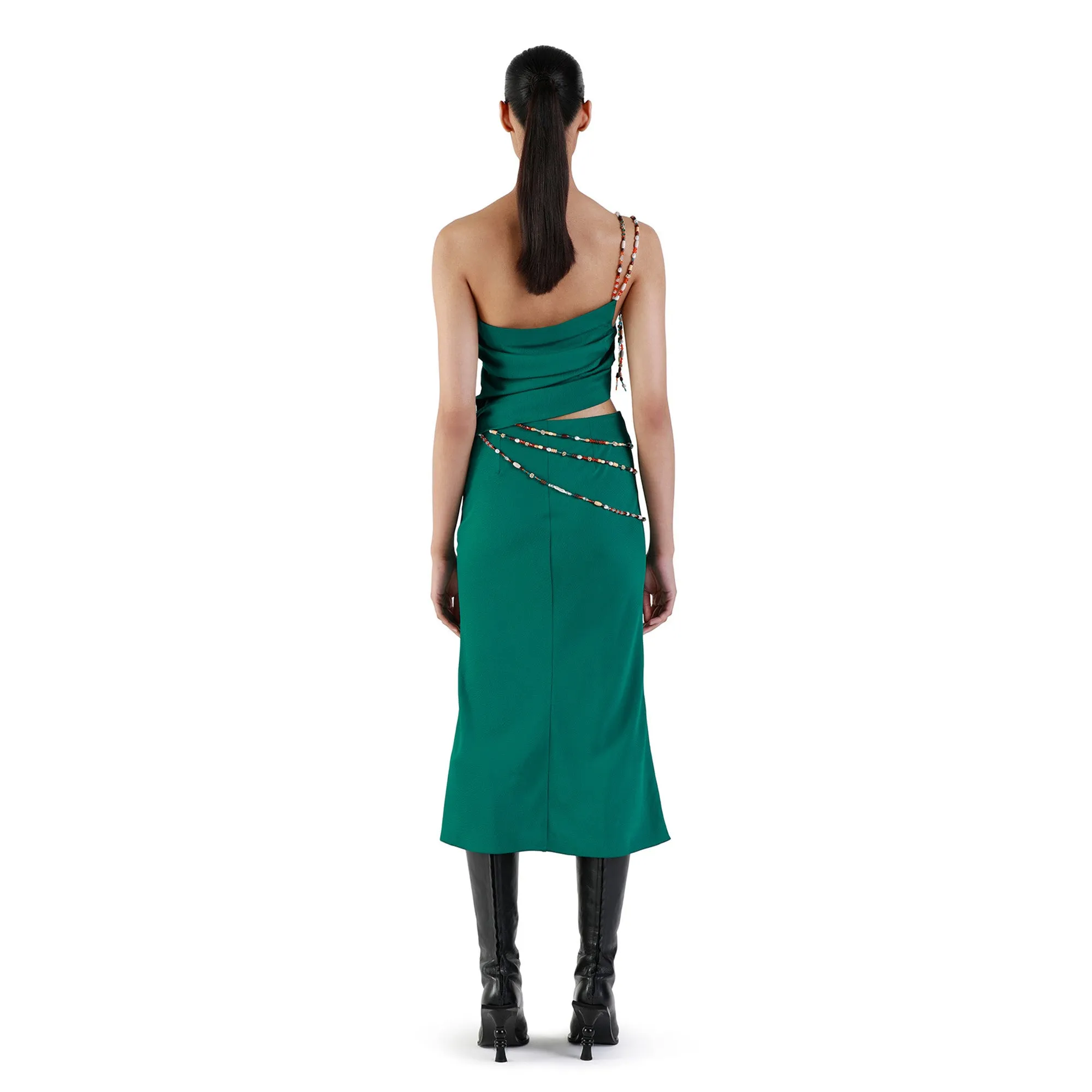 Toyin Embellished Skirt sold by Ahluwalia product image thumbnail 4