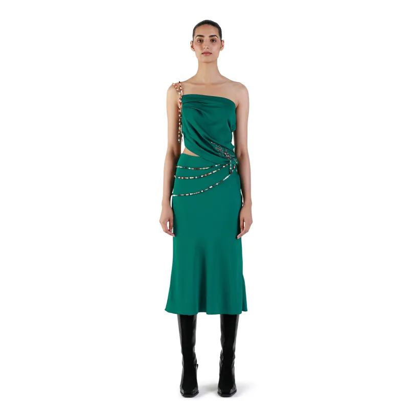 Toyin Embellished Skirt made by Ahluwalia