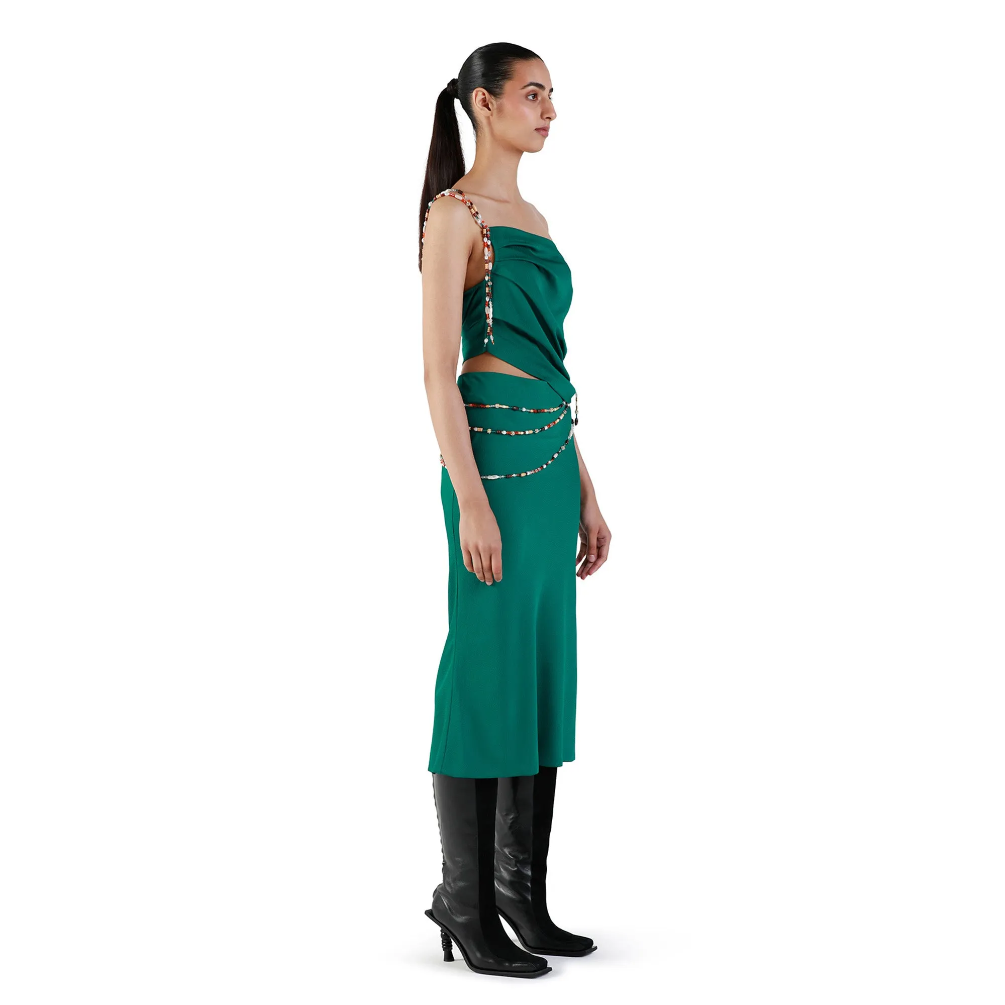 Toyin Embellished Skirt sold by Ahluwalia product image thumbnail 3