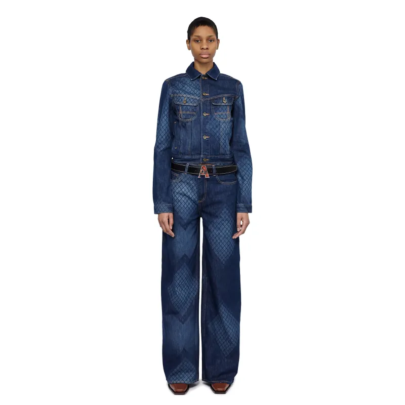 Laser Wide Leg Jean made by Ahluwalia