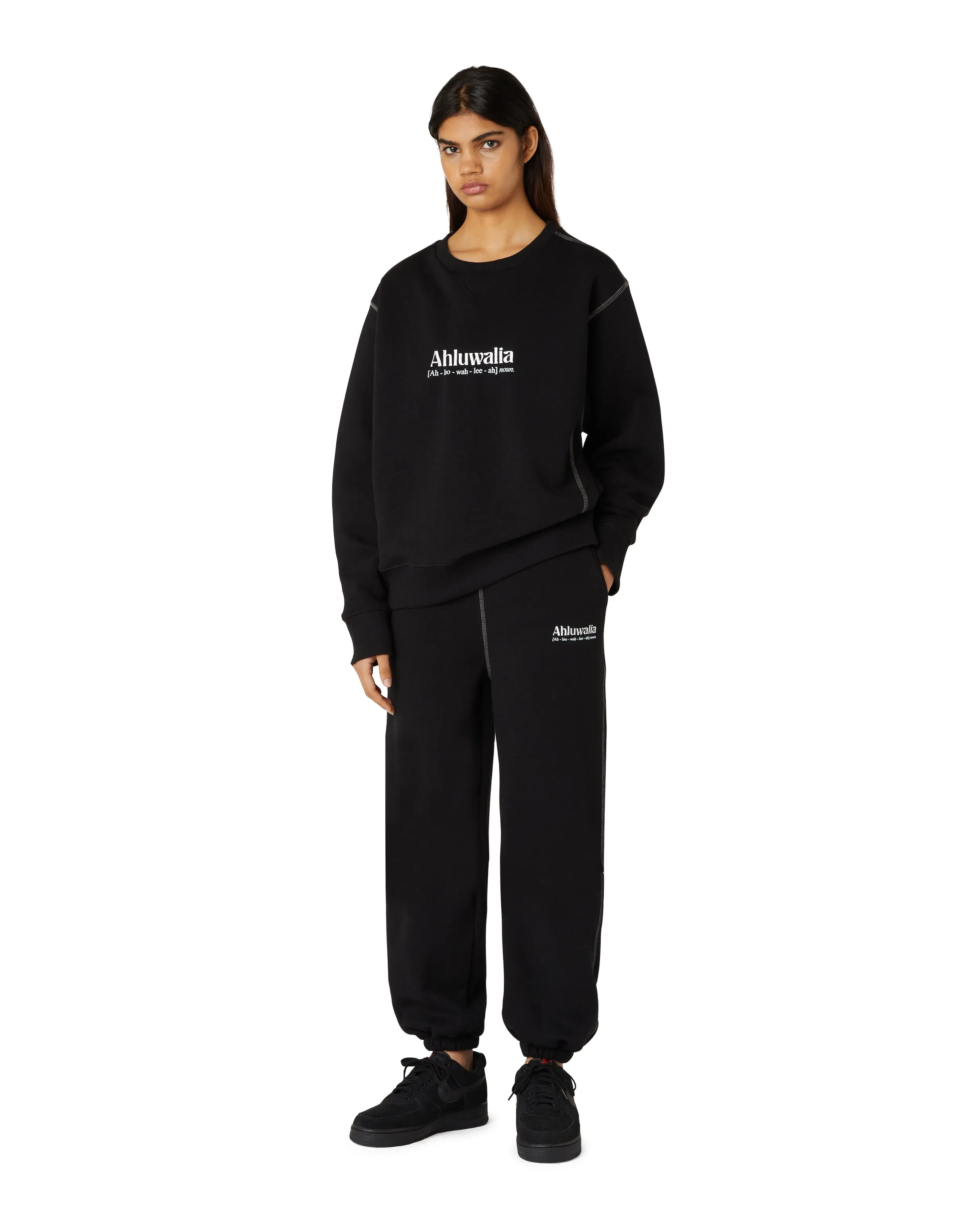 Brushed Cotton Sweatshirt sold by Ahluwalia product image thumbnail 4