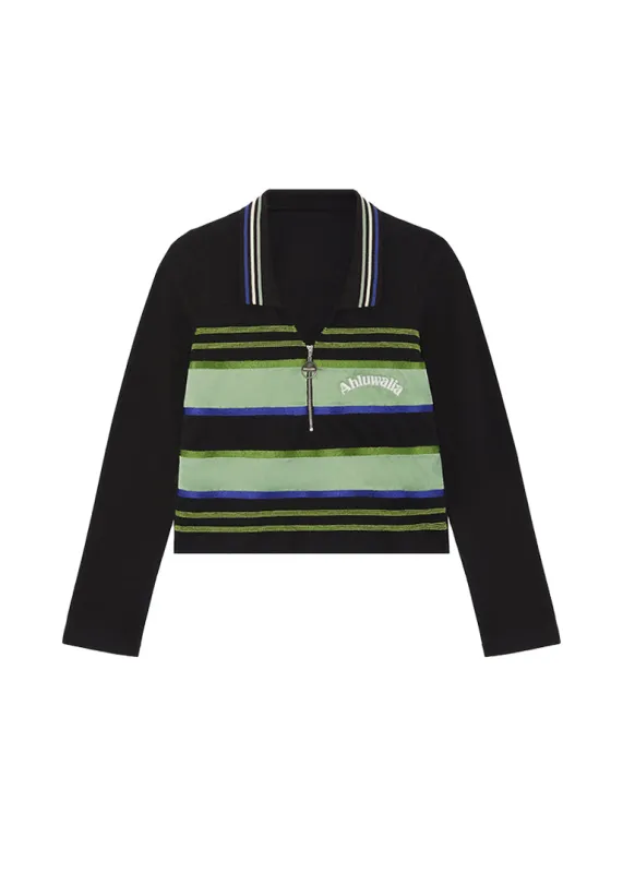 Buke Long Sleeve Polo made by Ahluwalia