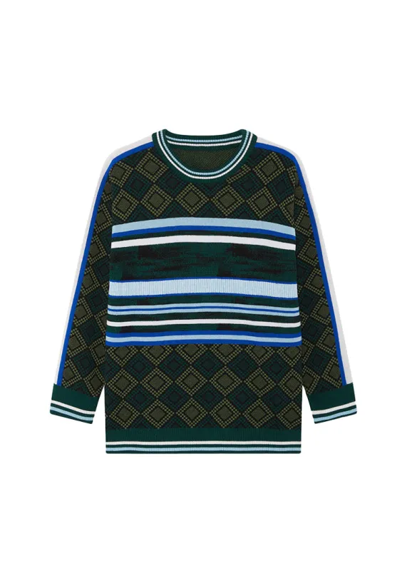 Lola Knitted Crew sold by Ahluwalia