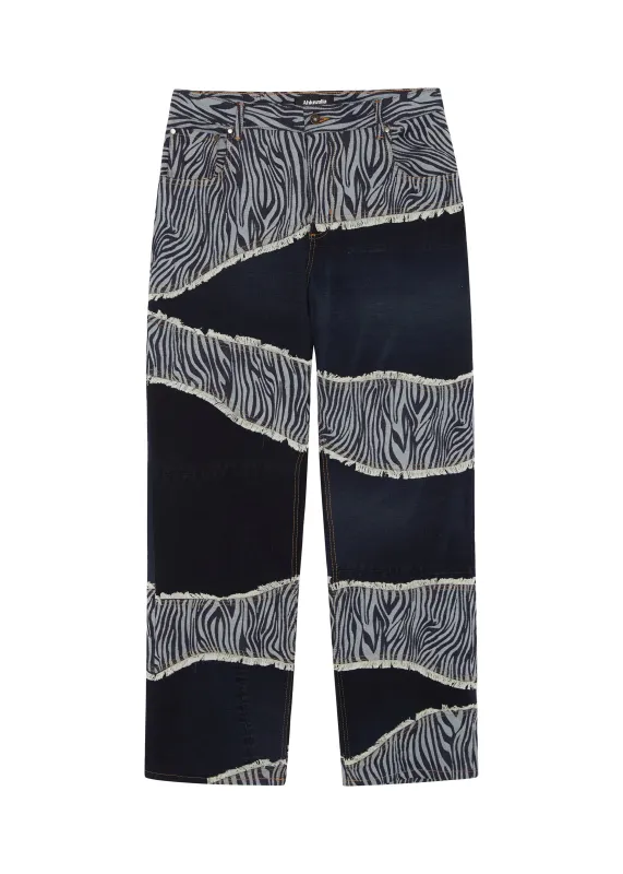 Rework Low Rise Jeans made by Ahluwalia