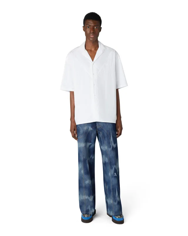 Robyn Shirt White made by Ahluwalia