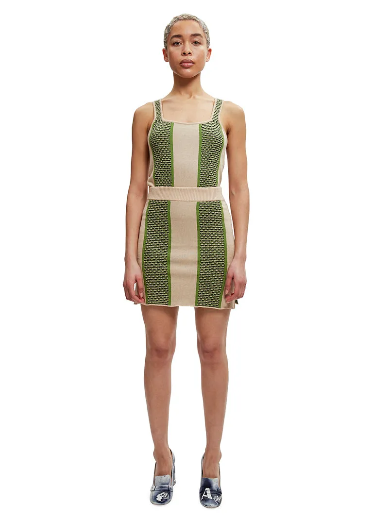 Textured knitted skirt sold by Ahluwalia product image thumbnail 2