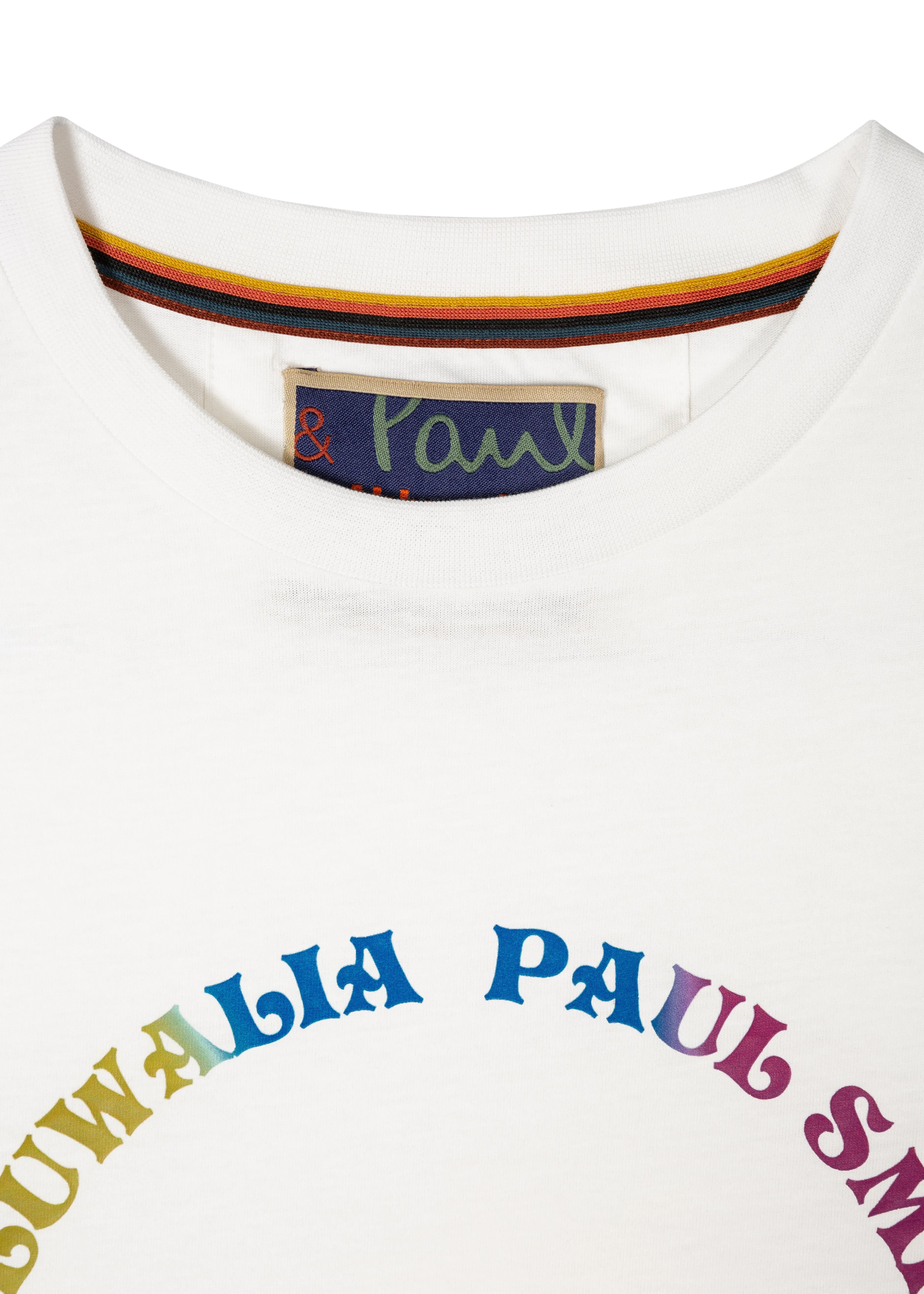White circle logo print t-shirt sold by Ahluwalia product image thumbnail 4