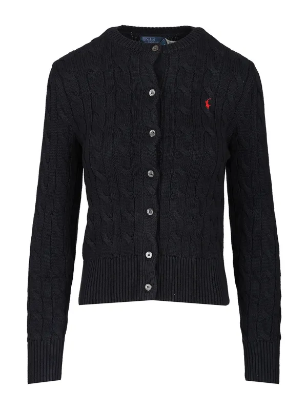 Cable Knit Cardigan Knitwear Blue sold by Wanan Luxury