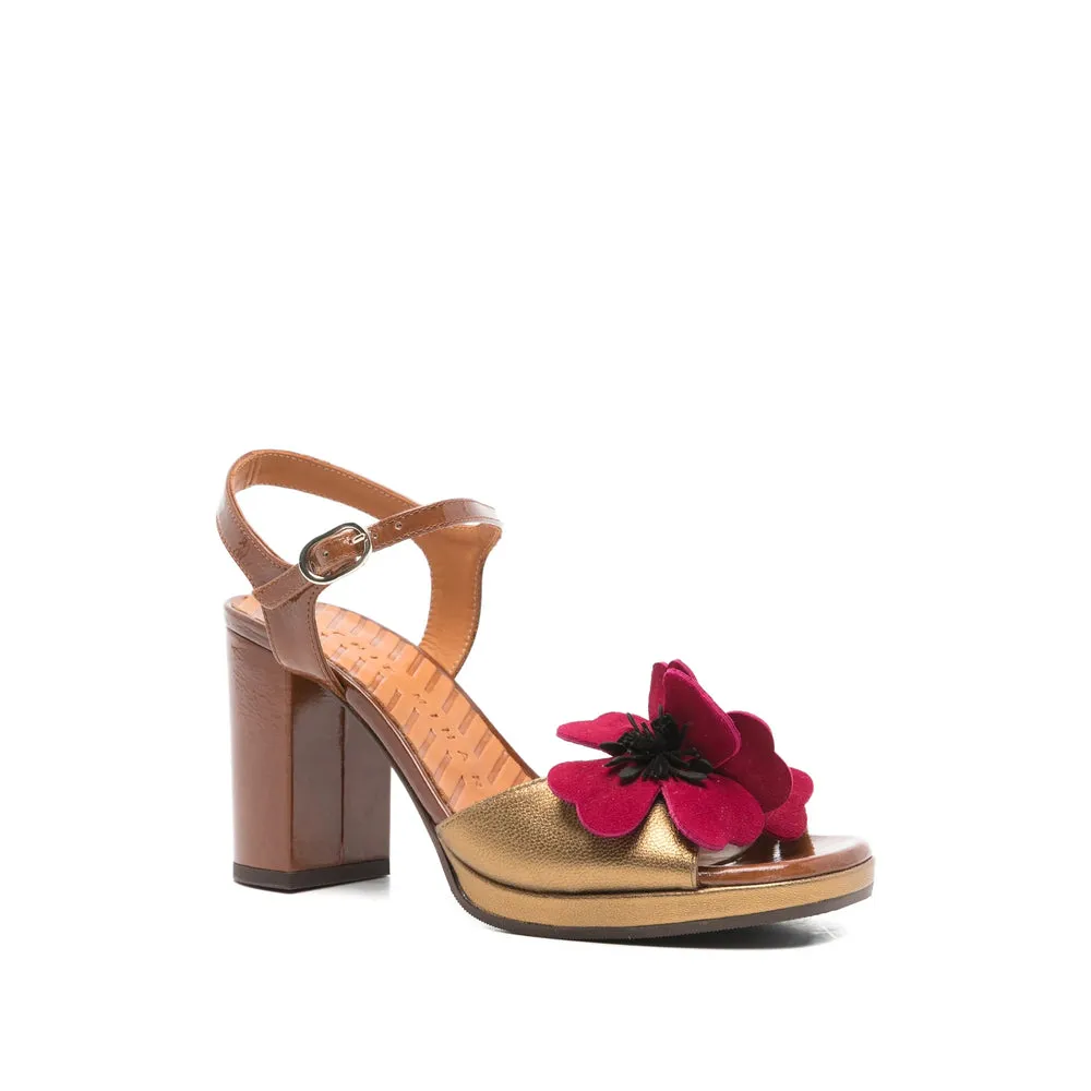 Shoes Gold, Brown sold by Wanan Luxury product image thumbnail 4