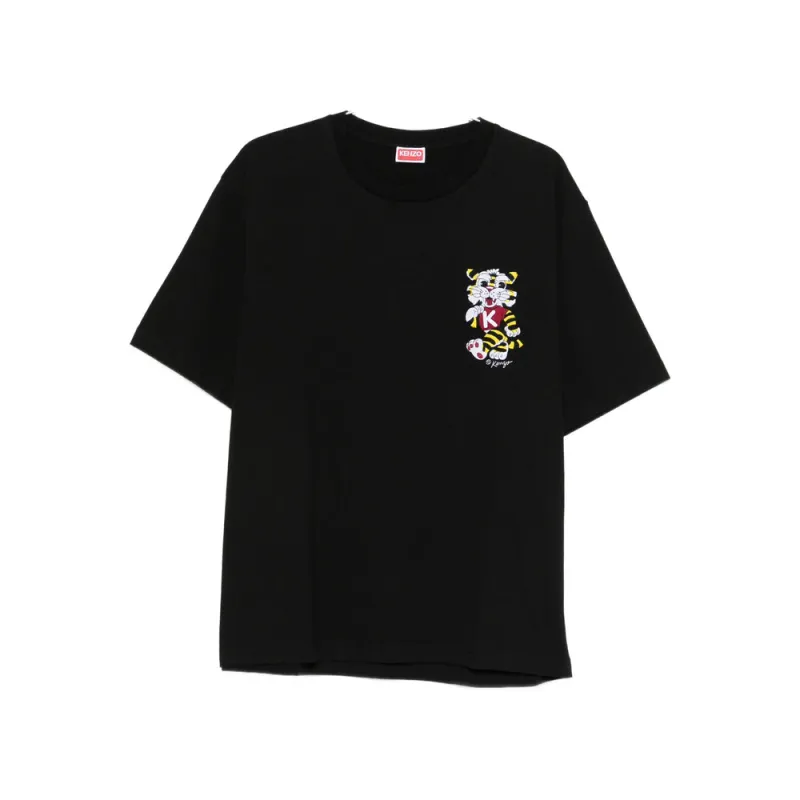 T Shirts Black made by Kenzo