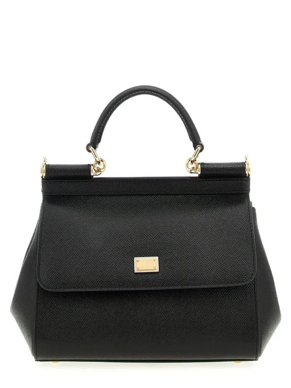 Sicily Hand Bags Black made by Dolce & Gabanna