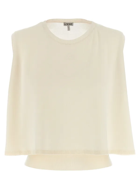 Wool Sweater Sweaters And Cardigans White sold by Wanan Luxury