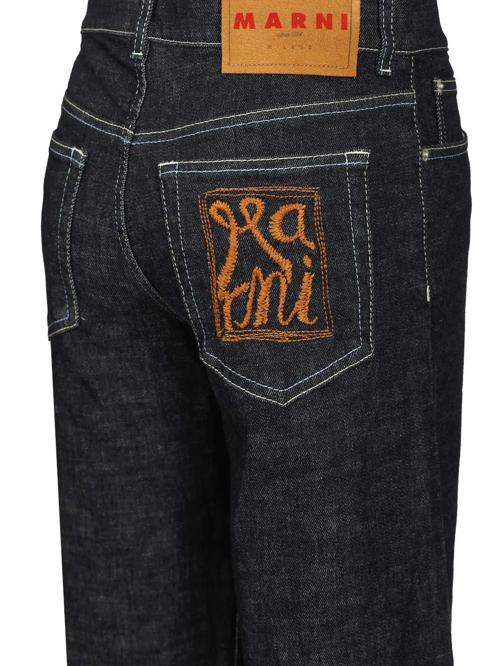 Wide Jeans Blue sold by Wanan Luxury product image thumbnail 5