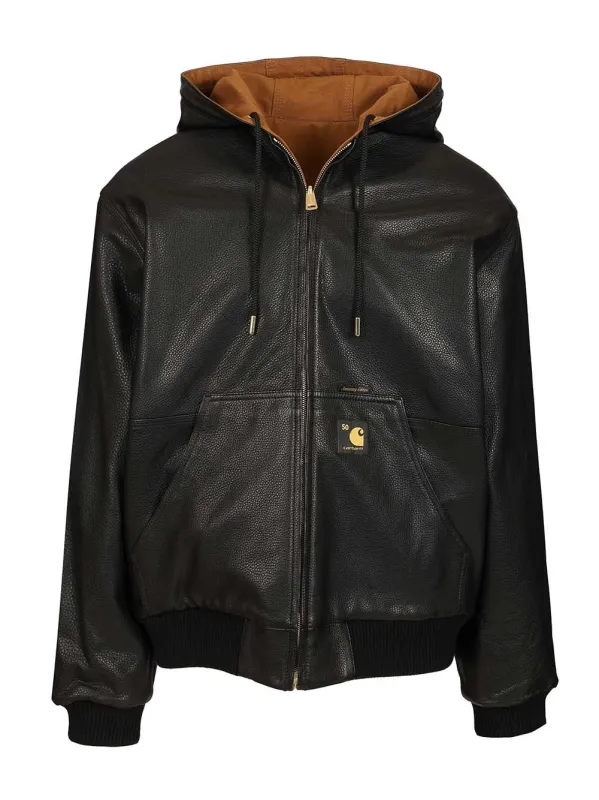 50 Years Anniversary Og Active Jacket Leather Jackets Black sold by Wanan Luxury
