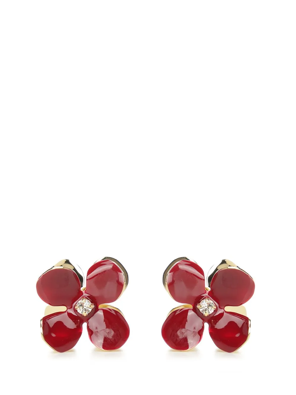 Flower Earrings Jewelry Bordeaux sold by Wanan Luxury