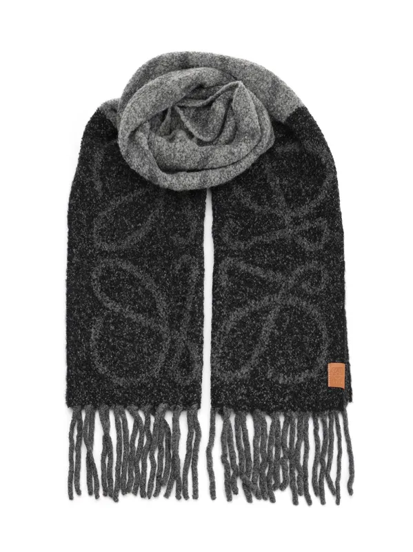 Anagram Scarf Scarves And Foulards Grey sold by Wanan Luxury