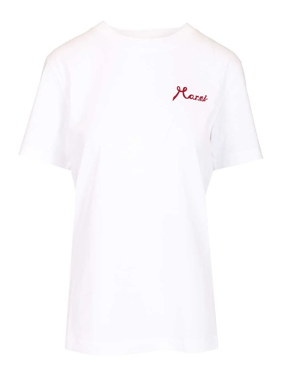 White Cotton T-Shirt White sold by Wanan Luxury