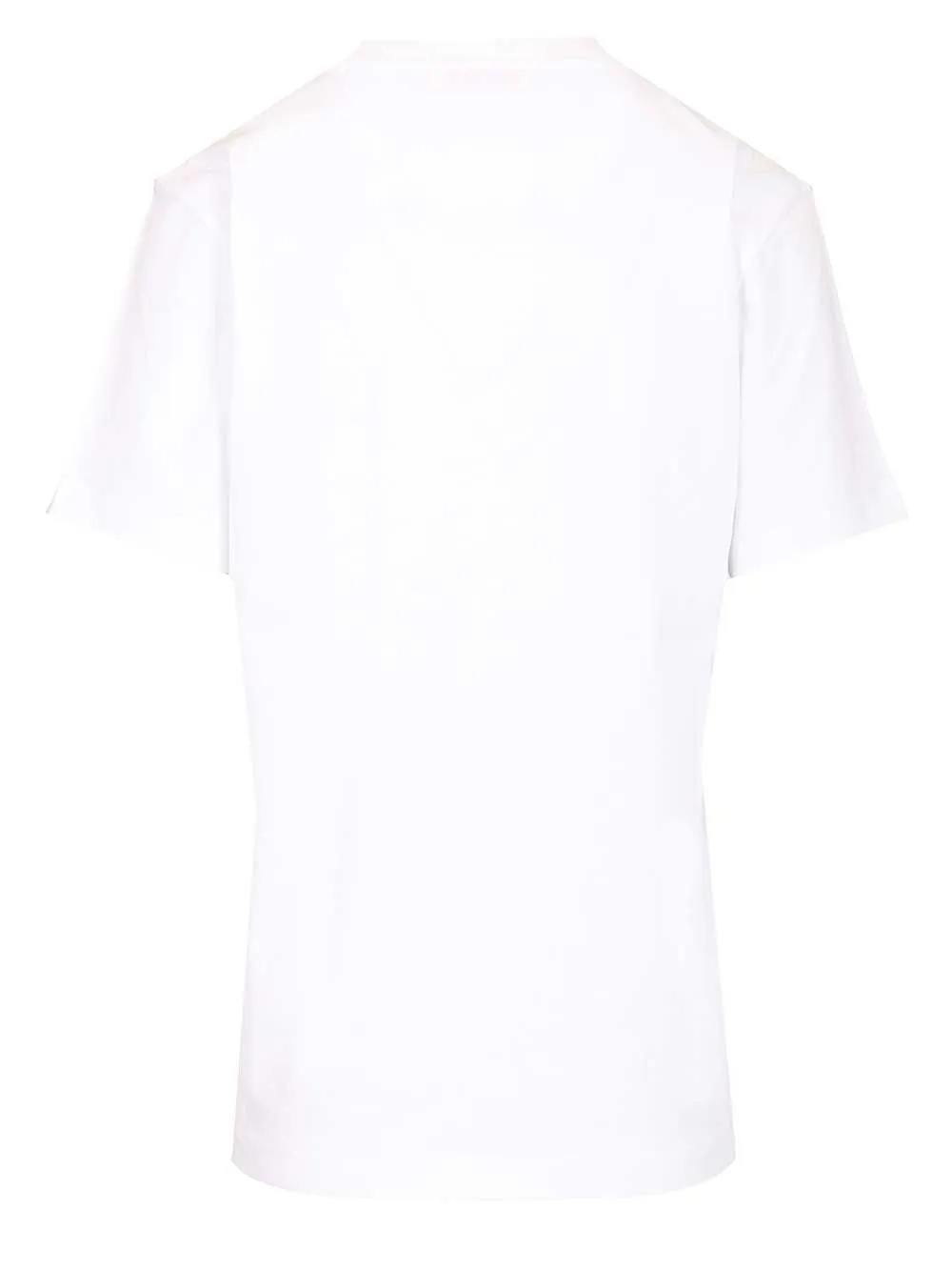 White Cotton T-Shirt White sold by Wanan Luxury product image thumbnail 2