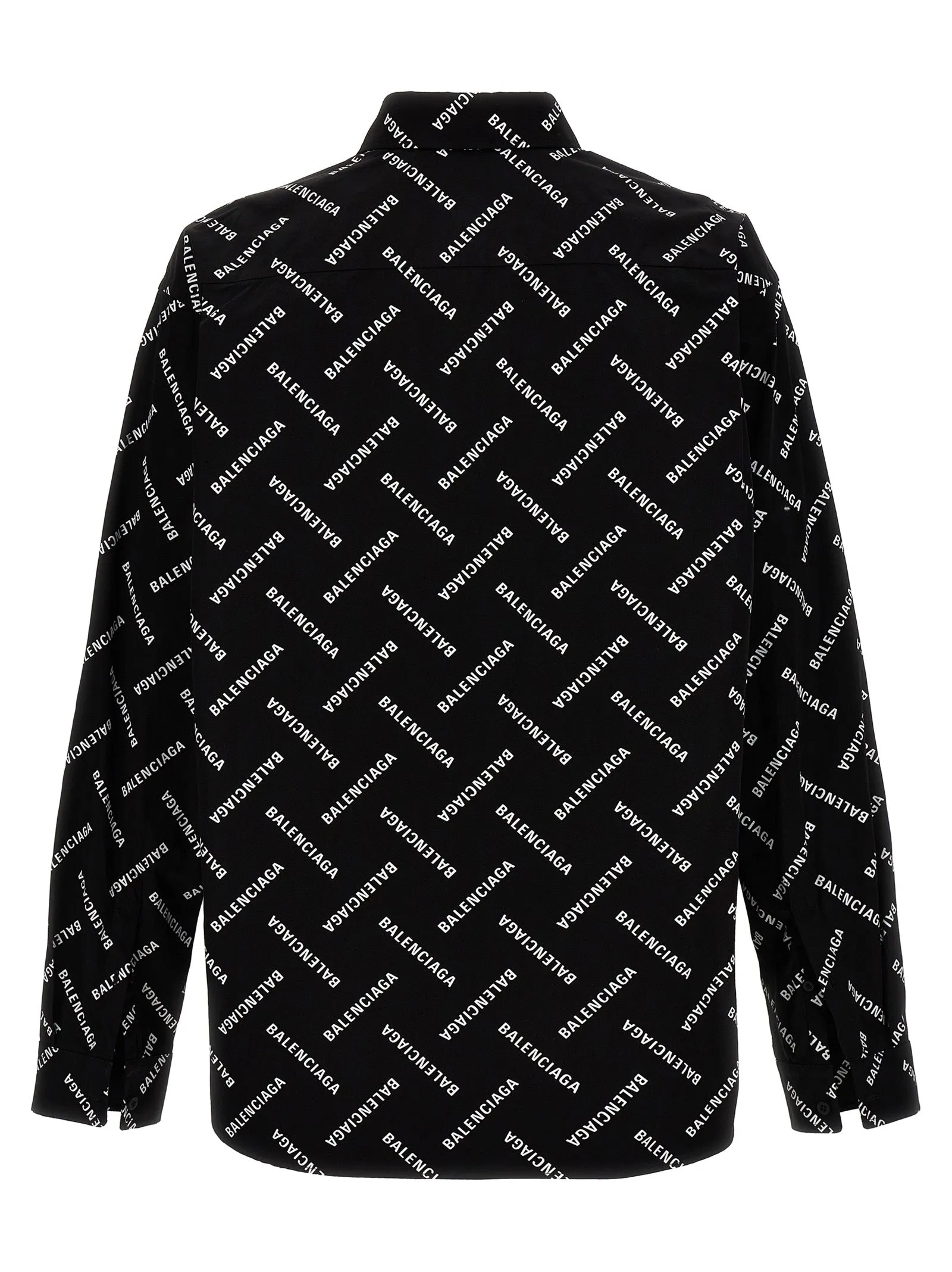 Logo Print Shirt Shirt And Blouse White/Black sold by Wanan Luxury product image thumbnail 2