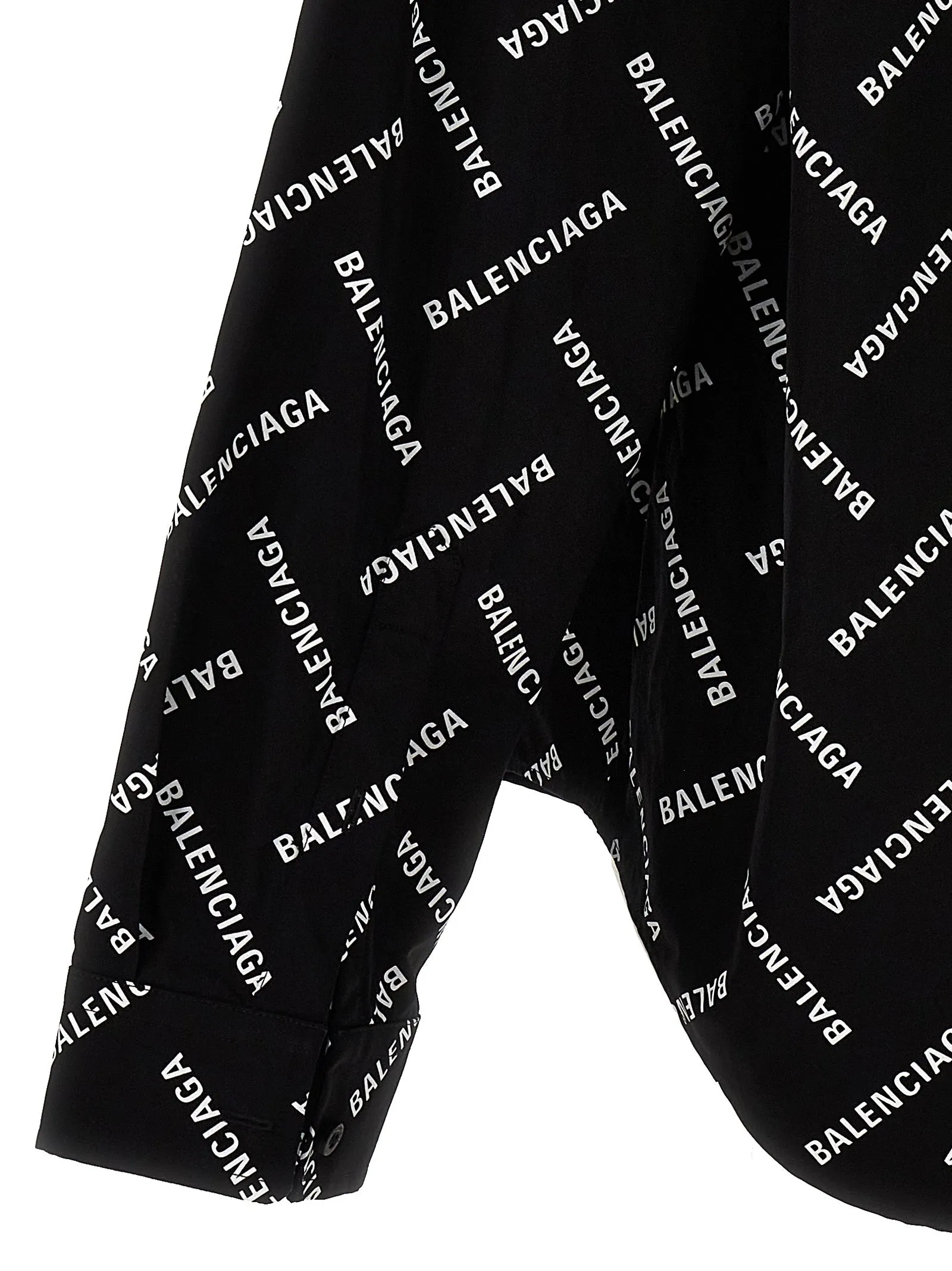 Logo Print Shirt Shirt And Blouse White/Black sold by Wanan Luxury product image thumbnail 4