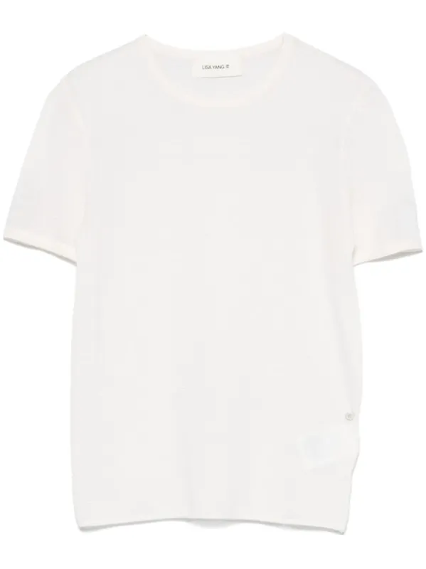 Ira Cashmere T-Shirt sold by Wanan Luxury