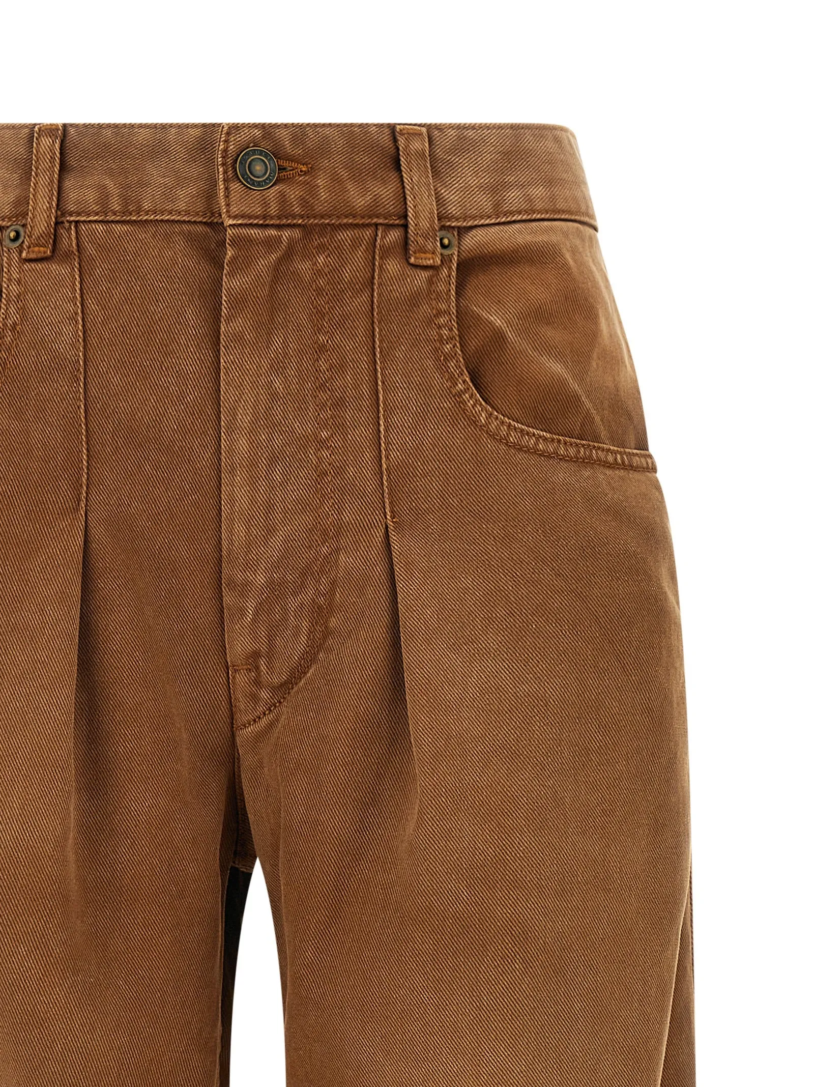 Rodayna Jeans Brown sold by Wanan Luxury product image thumbnail 3