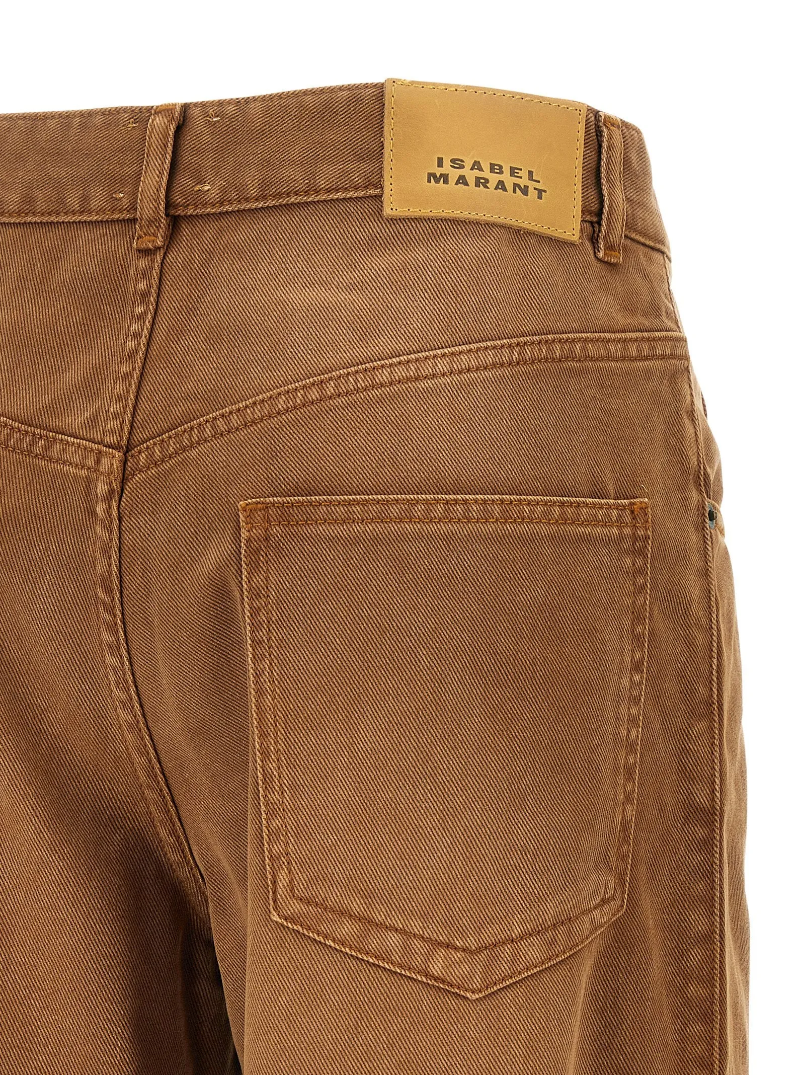 Rodayna Jeans Brown sold by Wanan Luxury product image thumbnail 4