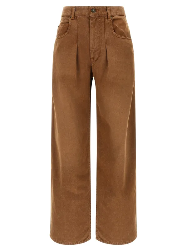 Rodayna Jeans Brown made by Isabel Marant