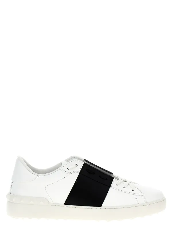 Open Sneakers White/Black made by Valentino Garavani