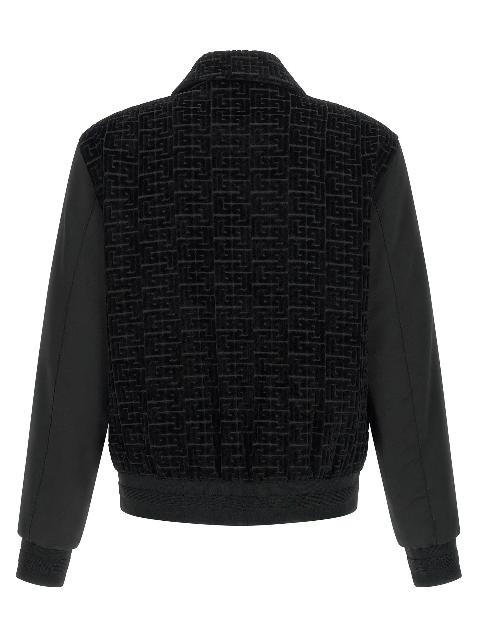 Velvet Bomber Jacket Puffer Jackets Black sold by Wanan Luxury product image thumbnail 2