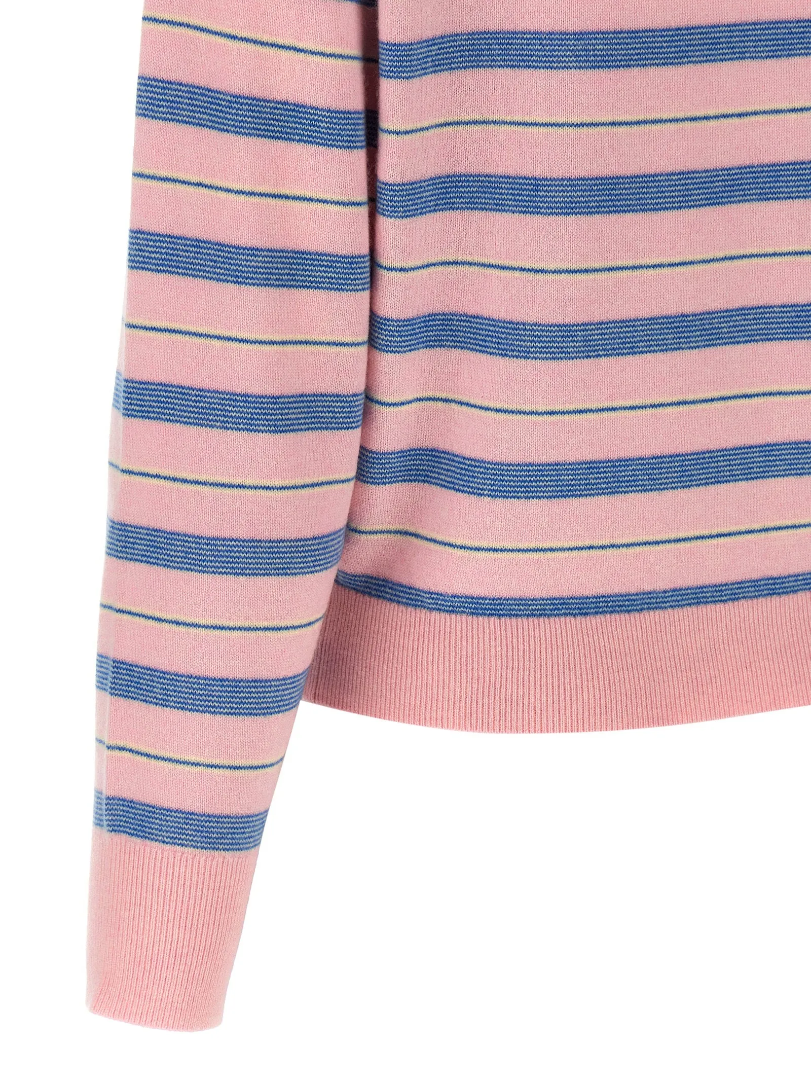 Collegiate Stripe Polo Sweaters And Cardigans Multicolor sold by Wanan Luxury product image thumbnail 4
