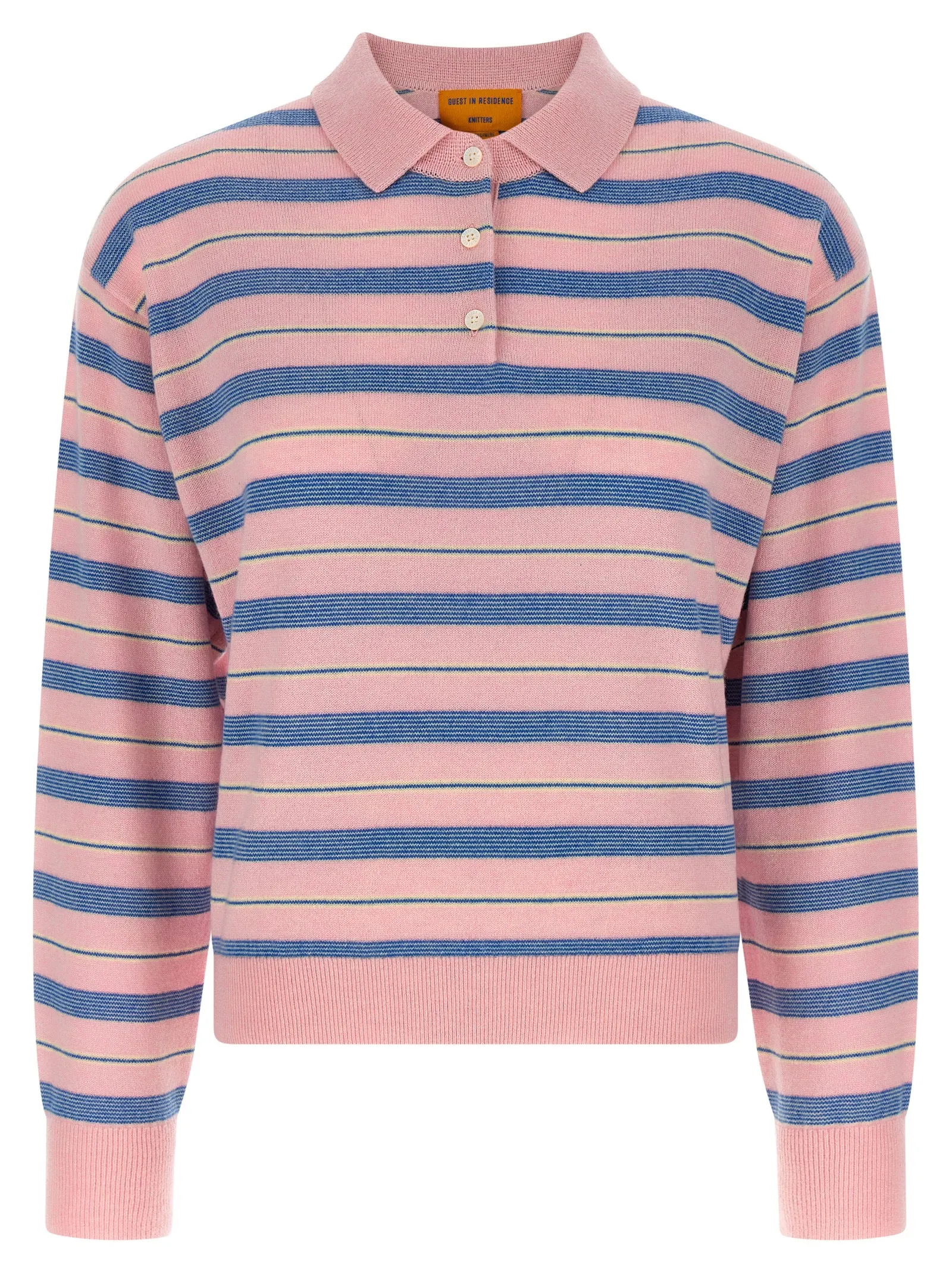 Collegiate Stripe Polo Sweaters And Cardigans Multicolor sold by Wanan Luxury