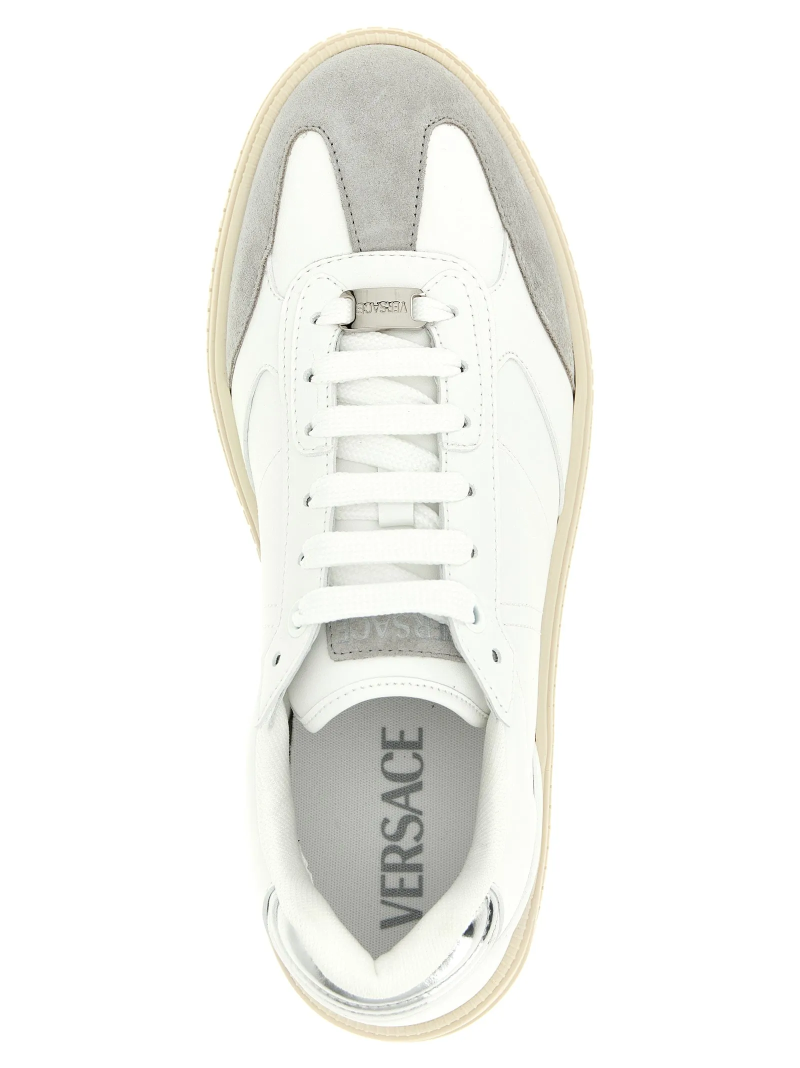 Greca Court Sneakers White sold by Wanan Luxury product image thumbnail 4