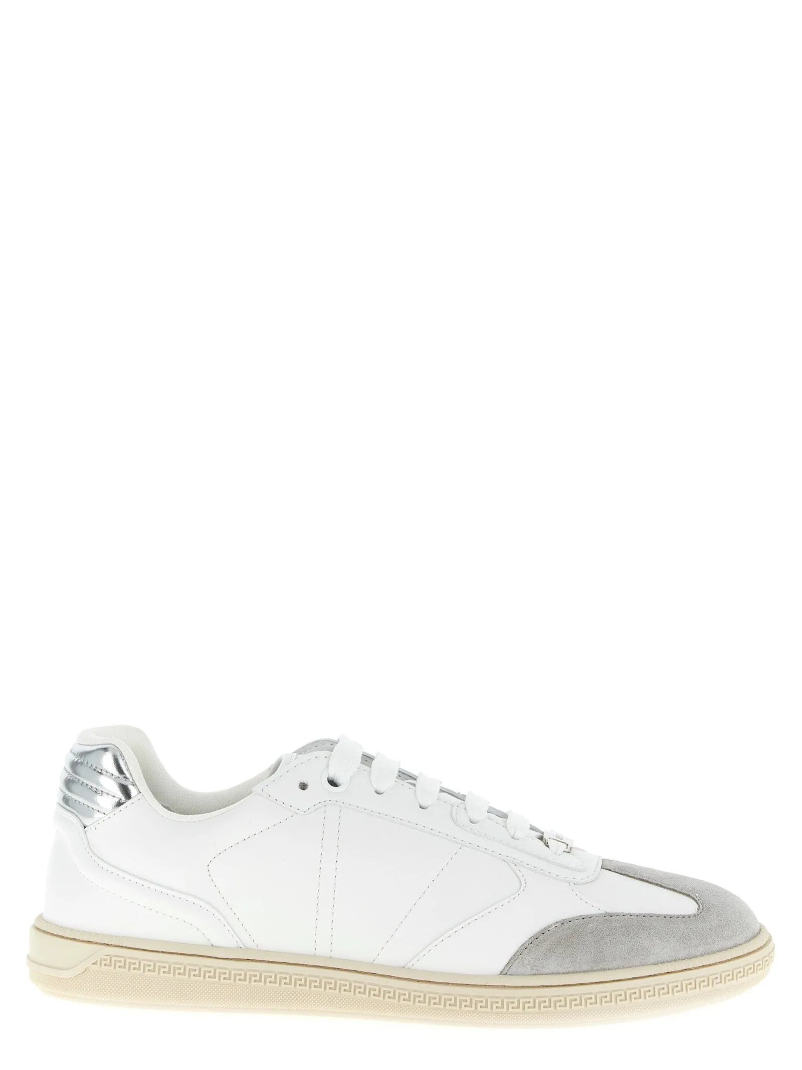 Greca Court Sneakers White sold by Wanan Luxury