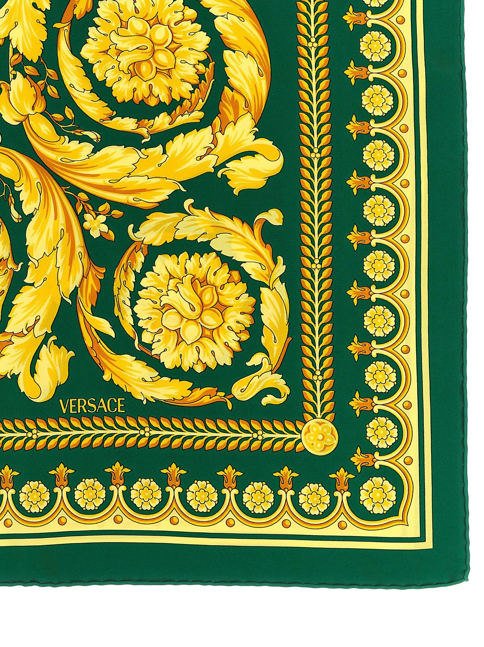 Baroque Scarves And Foulards Green sold by Wanan Luxury product image thumbnail 2