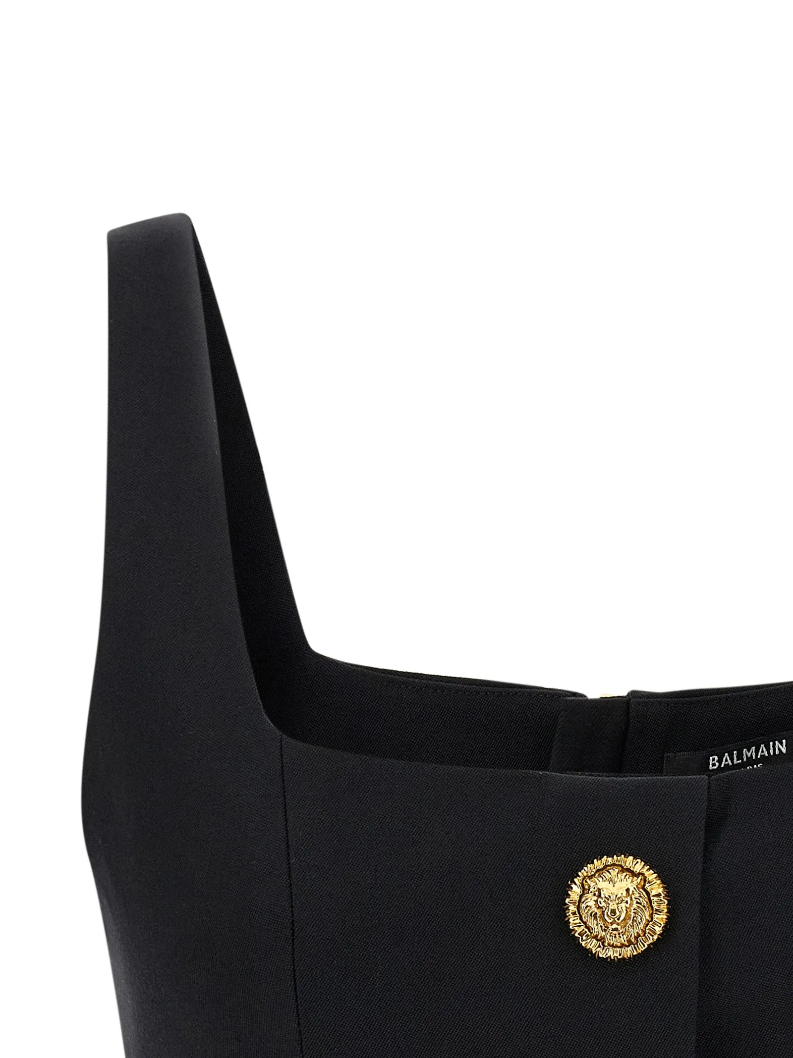 Button Top Tops Black sold by Wanan Luxury product image thumbnail 3