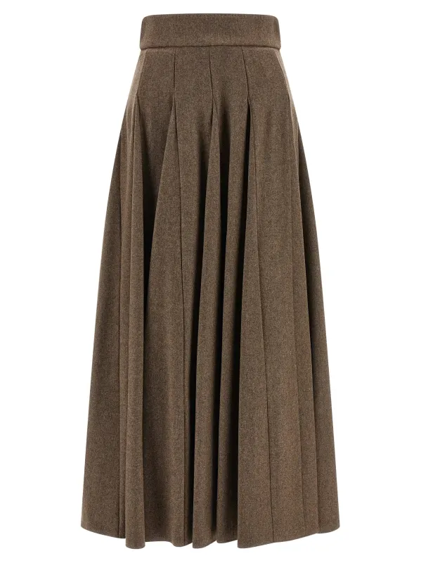 Bellico 1234 Skirts Brown sold by Wanan Luxury