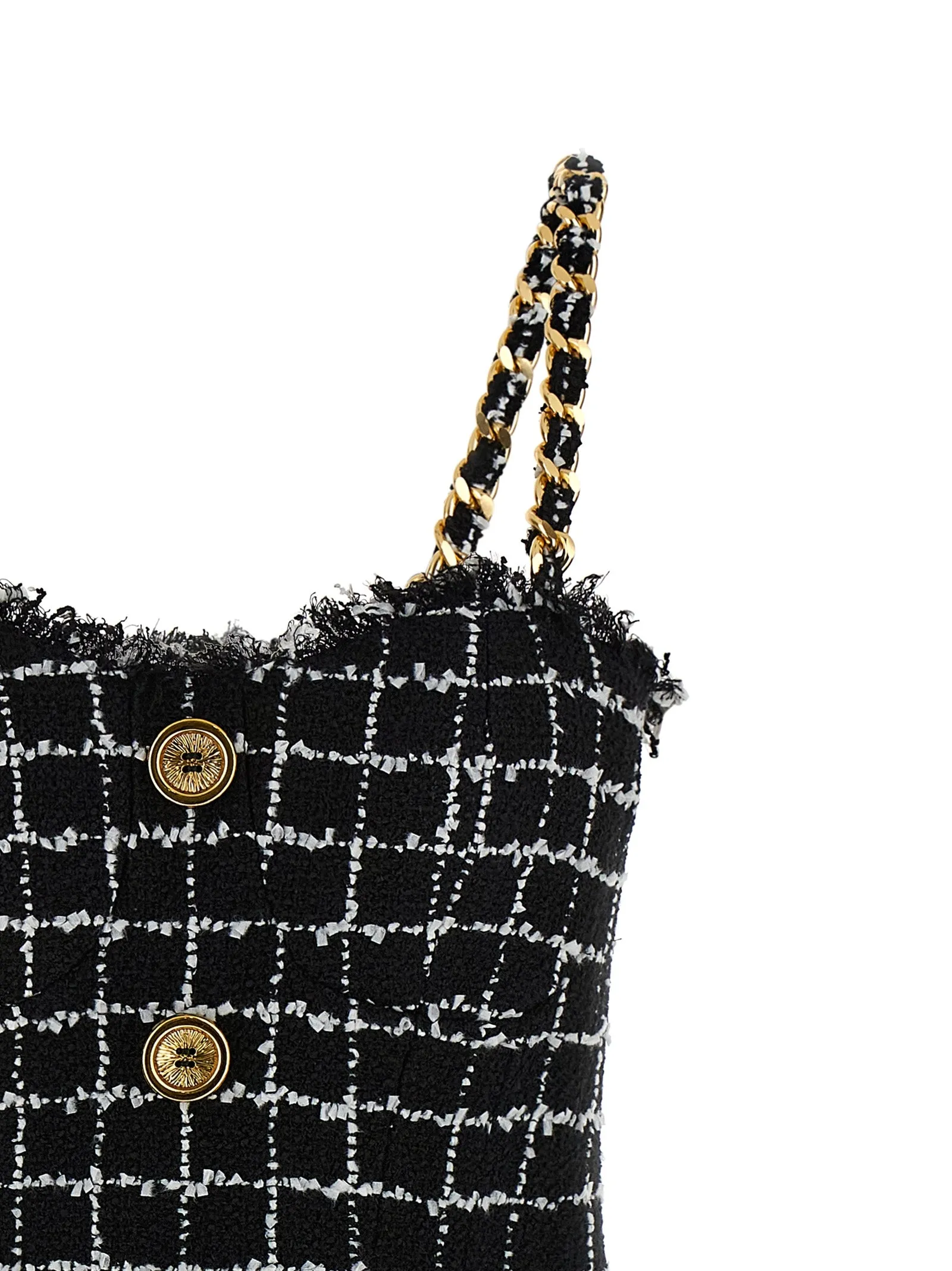 Tweed Dress Dresses Black sold by Wanan Luxury product image thumbnail 3