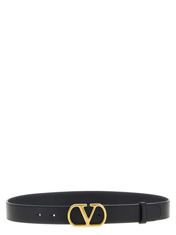 Vlogo Signature Belts Black sold by Wanan Luxury