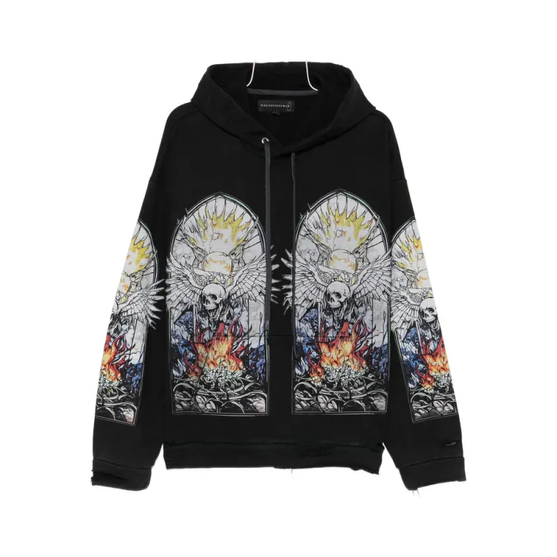 Sweatshirts Black made by Wanan Luxury